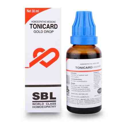 SBL Tonicard Gold Drop Homeopathic Medicine