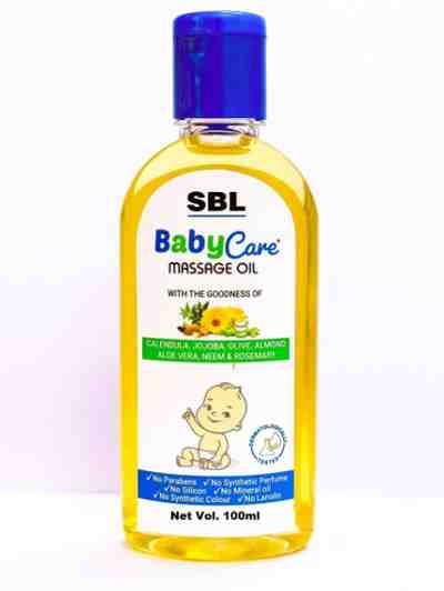 SBL Baby Care Massage Oil (100ML)