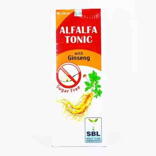 SBL Alfalfa Tonic with Ginseng Sugar Free (500ML)