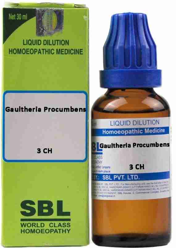 SBL Gaultheria Procumbens Dilution 3 CH