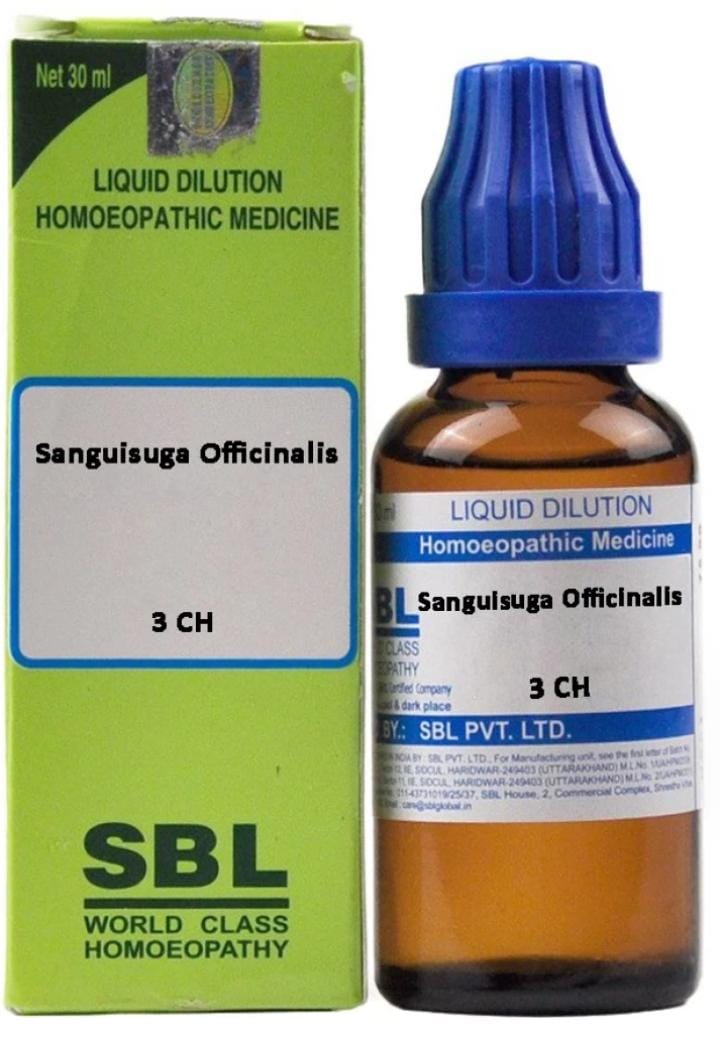 SBL Sanguisuga Officinalis Dilution 3CH