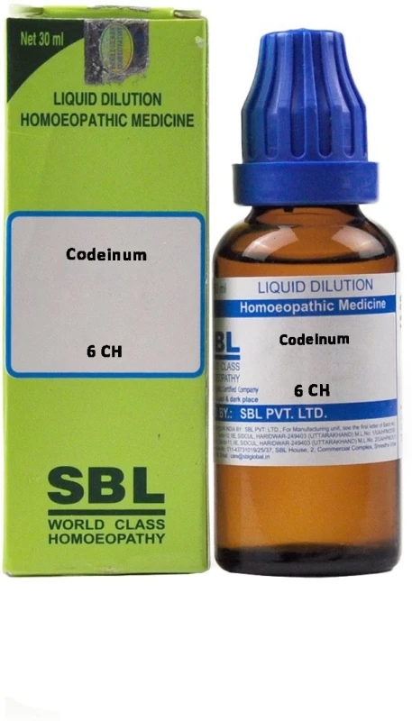 SBL Codeinum 6 CH Dilution on