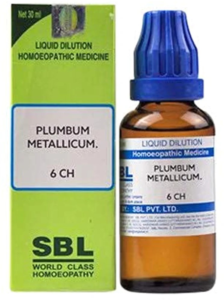 SBL Plumbum Metallicum Dilution 6 CH