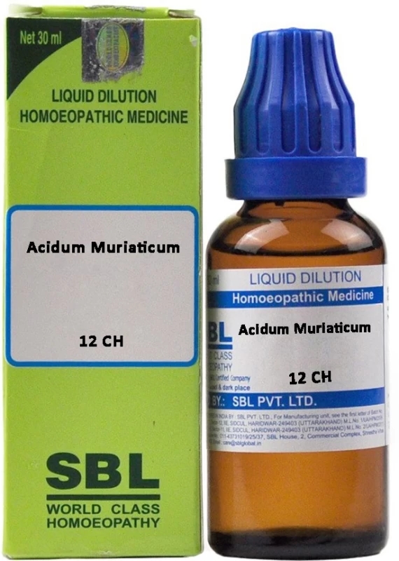 SBL Acidum Muriaticum 12 CH Dilution