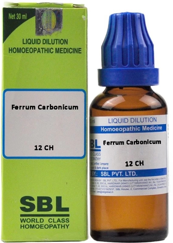 SBL Ferrum Carbonicum 12 CH Dilution