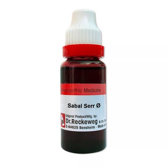 Dr. Reckeweg Sabal Serr Mother Tincture Q